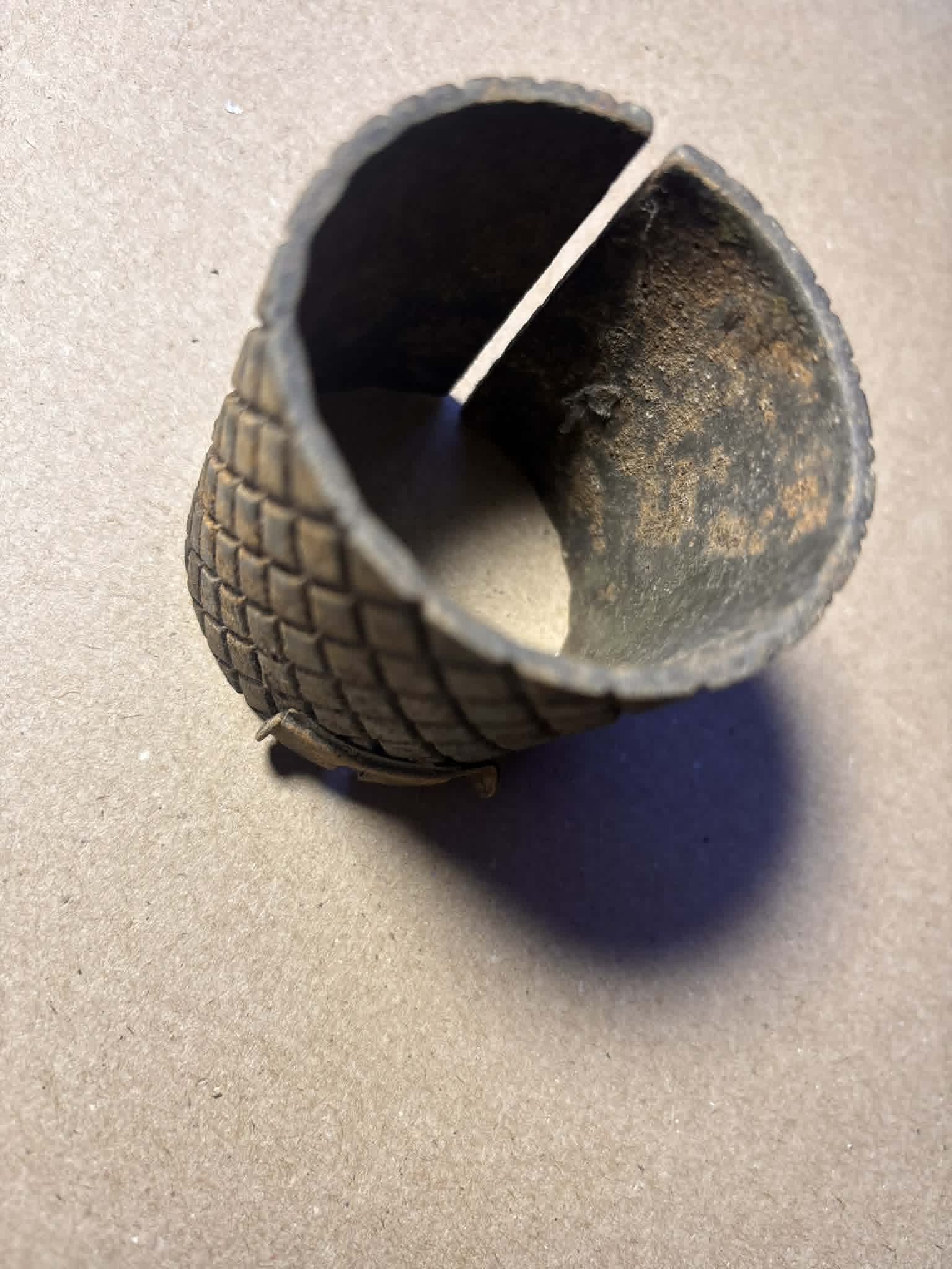 WWII Soviet RGD-33 Fragmentation Sleeve – Original Inert Military Collectible #2