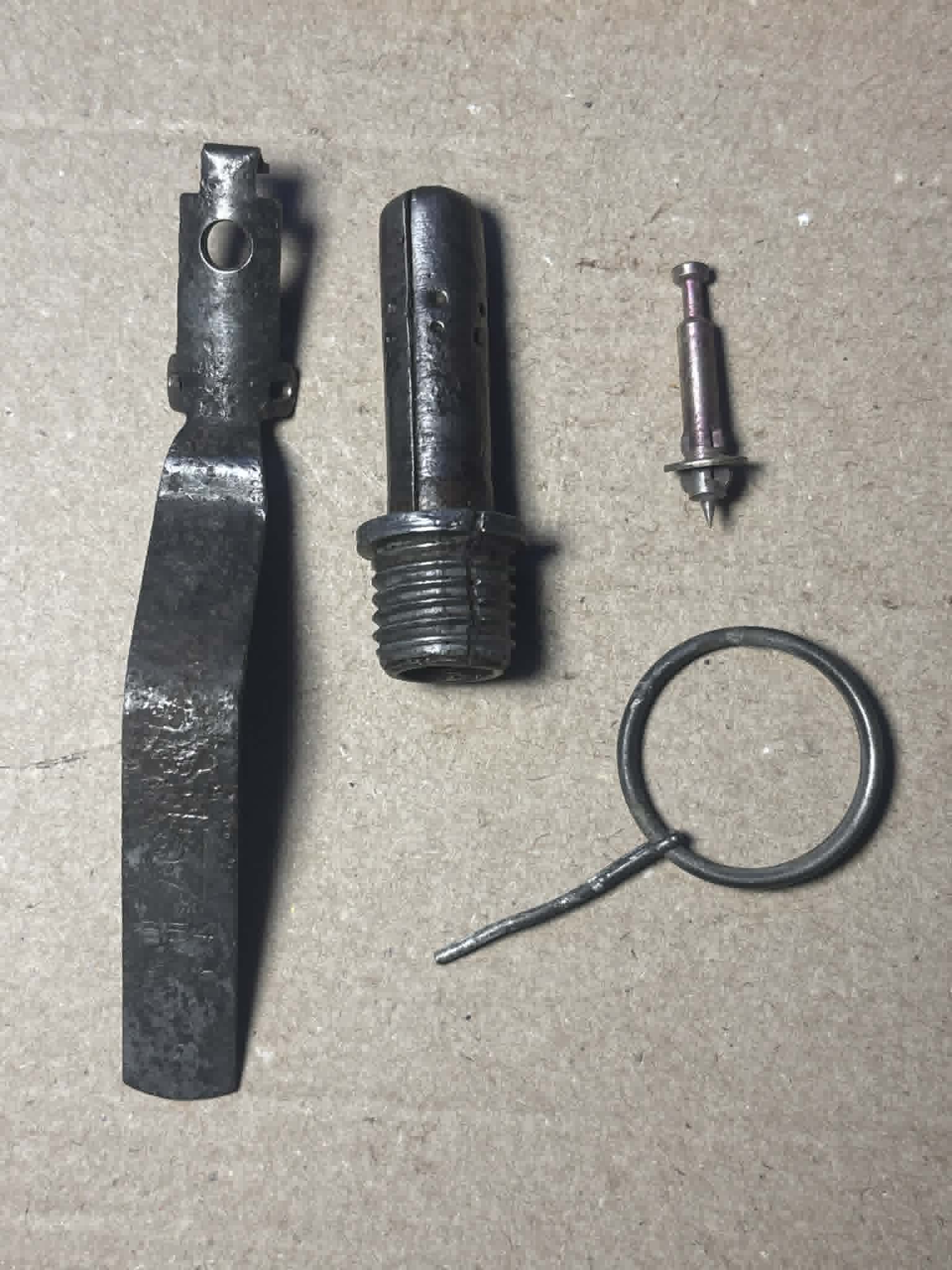 WWII Soviet URGM Grenade Fuze – Original Inert Military Collectible