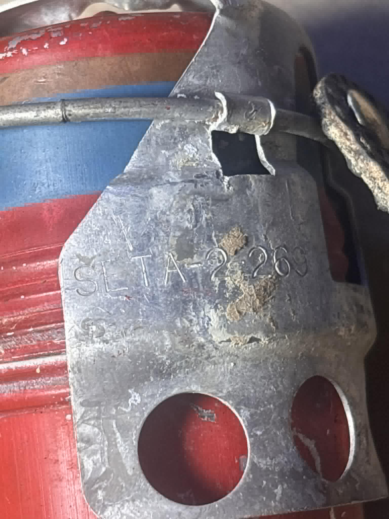 Italian "Red Devil" Hand Grenade – Original Inert Military Collectible