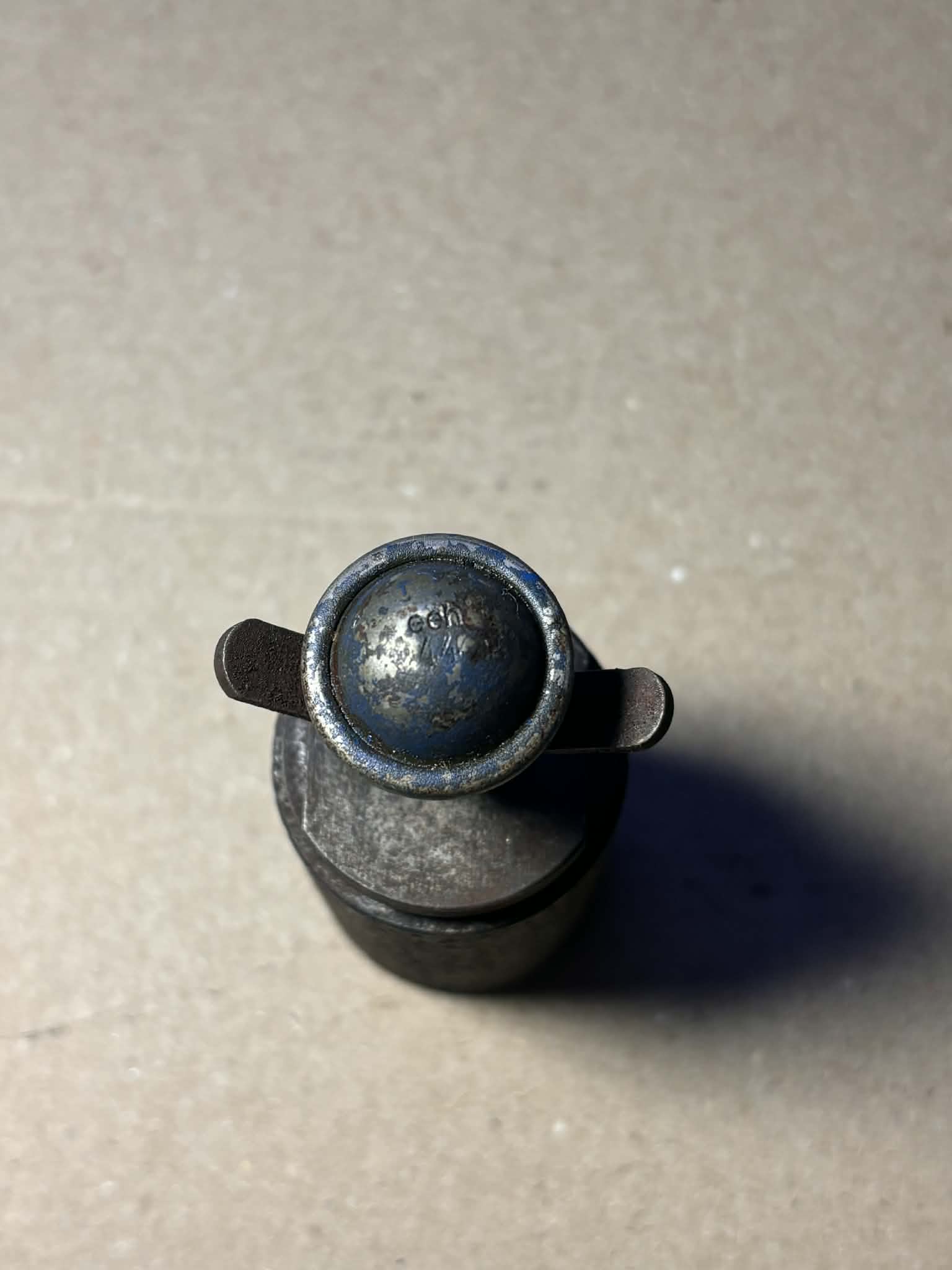 WWII German "Last Ditch" Grenade – Original Inert Military Collectible