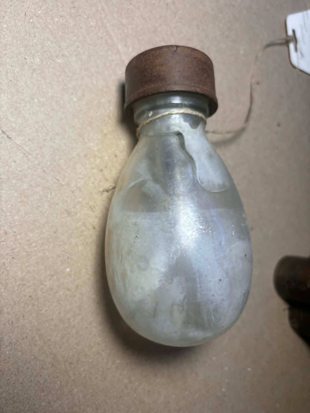 WWII German Blendkörper 2H (BK-2H) Glass Smoke Grenade – Original Inert Military Collectible