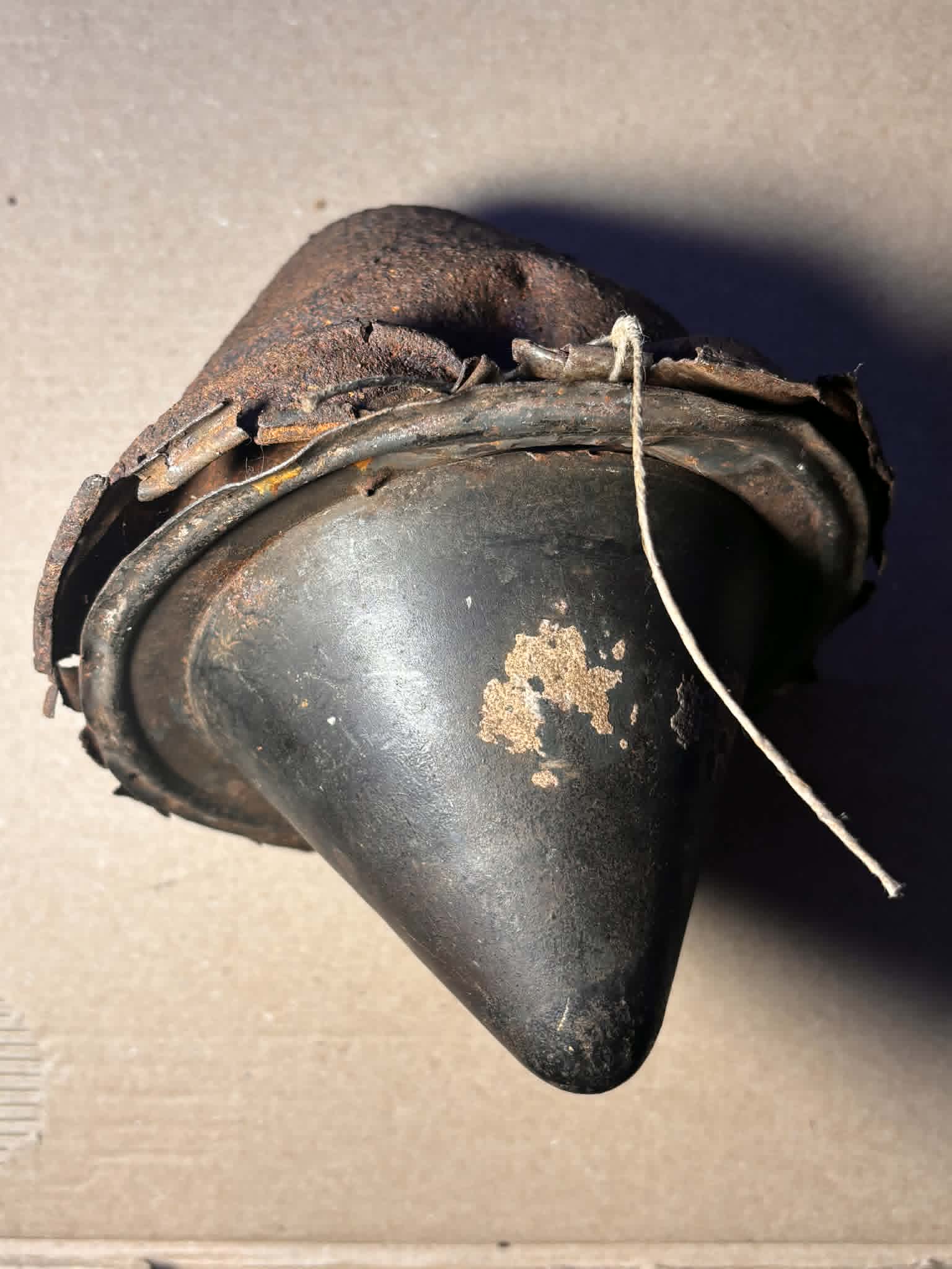 WWII German Panzerfaust Projectile Head (Relic) – Original Inert Battlefield Artifact