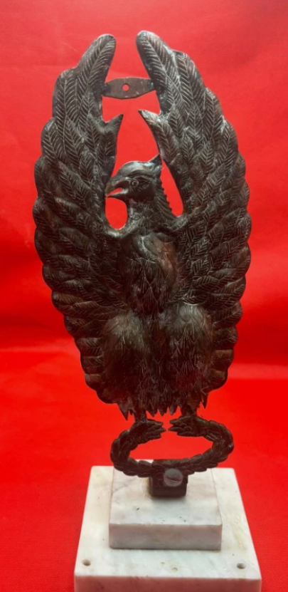 Vietnam War South Vietnamese Eagle Flagpole Finial – Original Military Collectible