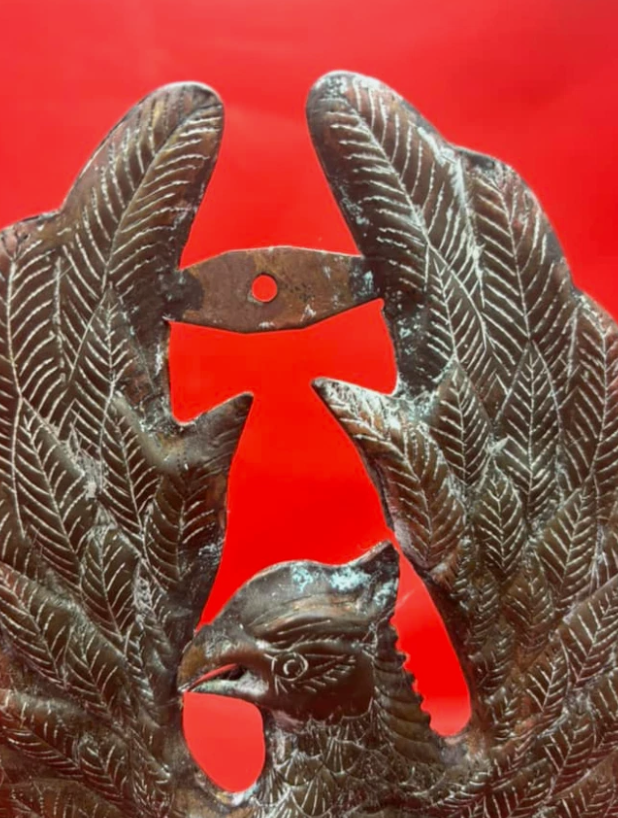Vietnam War South Vietnamese Eagle Flagpole Finial – Original Military Collectible