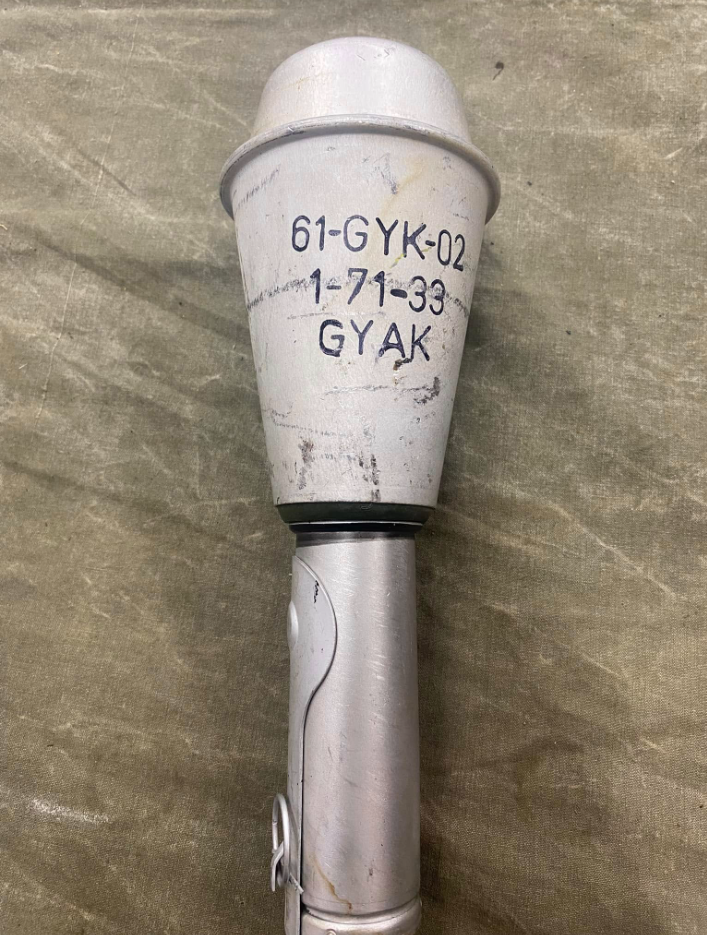 Hungarian GYAK Training Hand Grenade (Inert) – Cold War Era Military Trainer