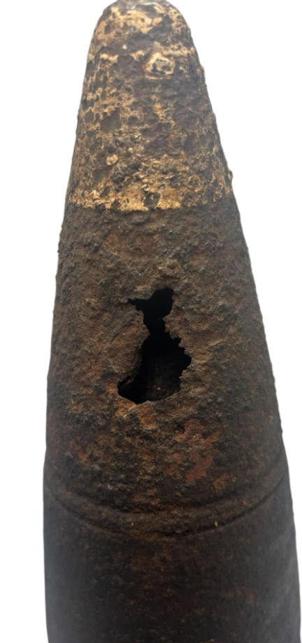 WWII German 8.8cm KwK 43 King Tiger Armor Piercing Projectile – Inert Relic
