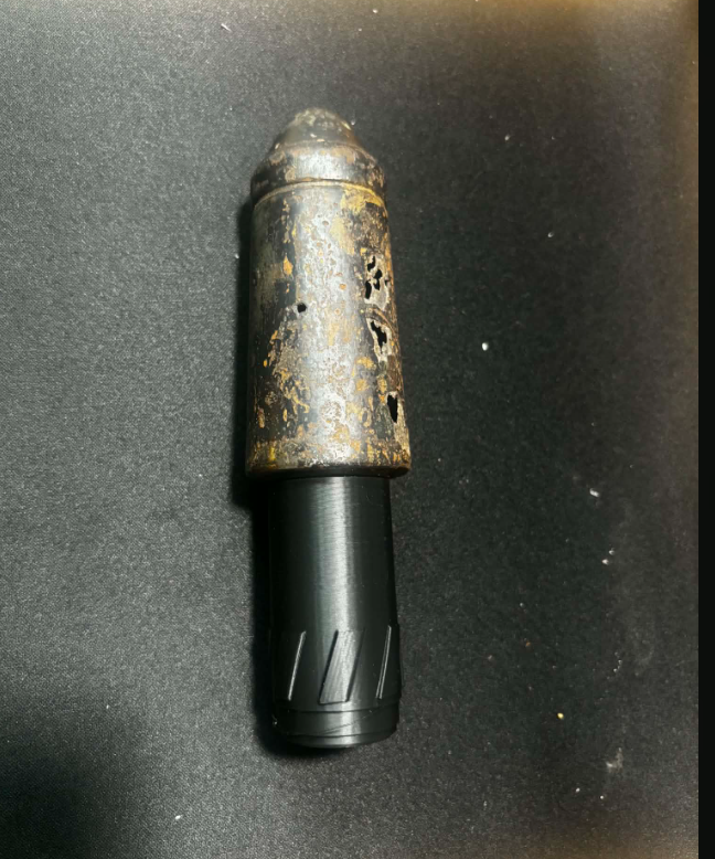 WWII German Gewehr-Panzergranate 30 Anti-Tank Rifle Grenade – Inert / 3D Replacement Base