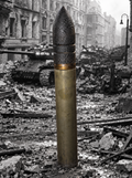 WWII Soviet 122mm IS-2 Tank Round — INERT