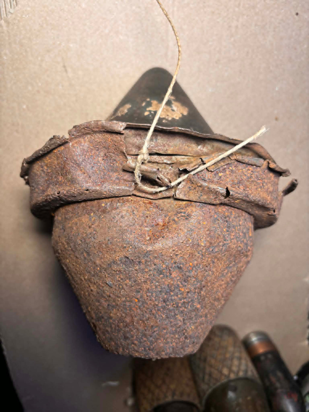 WWII German Panzerfaust Projectile Head (Relic) – Original Inert Battlefield Artifact