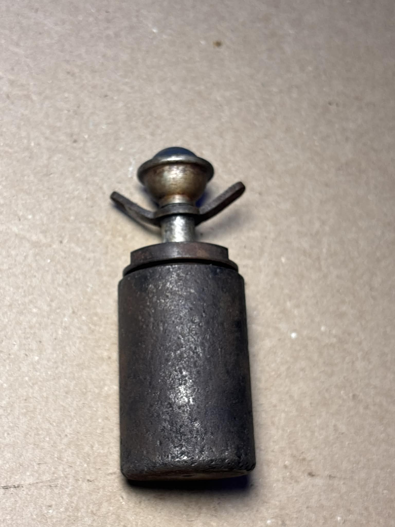 WWII German "Last Ditch" Grenade – Original Inert Military Collectible