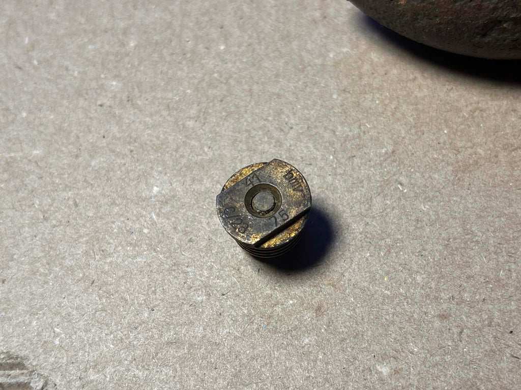 WWII German 3.7 cm Pak Armor-Piercing (AP) Projectile – Inert / Demilitarized Military Collectible #1
